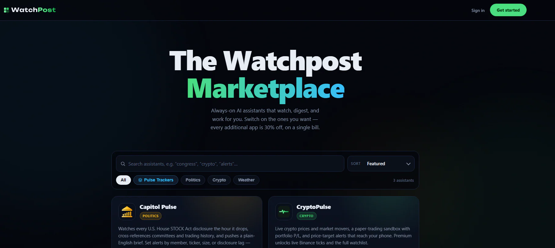 WatchPost: trywatchpost.com